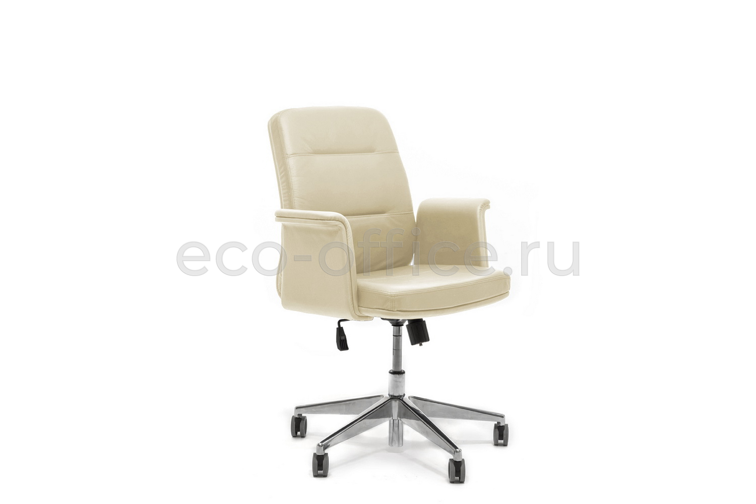 Кресло руководителя Profoffice KARL B Бежевая кожа купить в Ростове на Дону