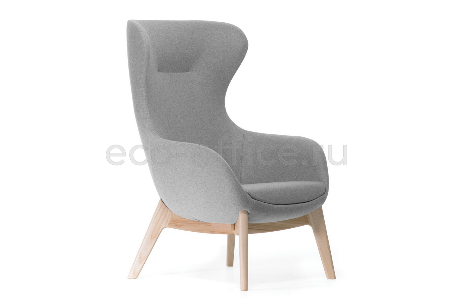 Офисное кресло Profoffice ELEGANCE WOOD Серый войлок купить в Ростове на Дону