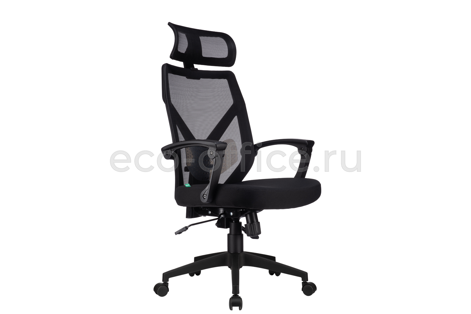 Кресло RV Chair OLIVER W-203 AC Чёрный пластик / Чёрная ткань купить в Ростове на Дону