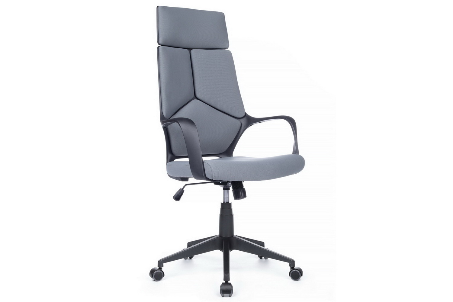 Кресло RV Chair IQ RV 8989 Чёрный пластик / Серая ткань стоимость