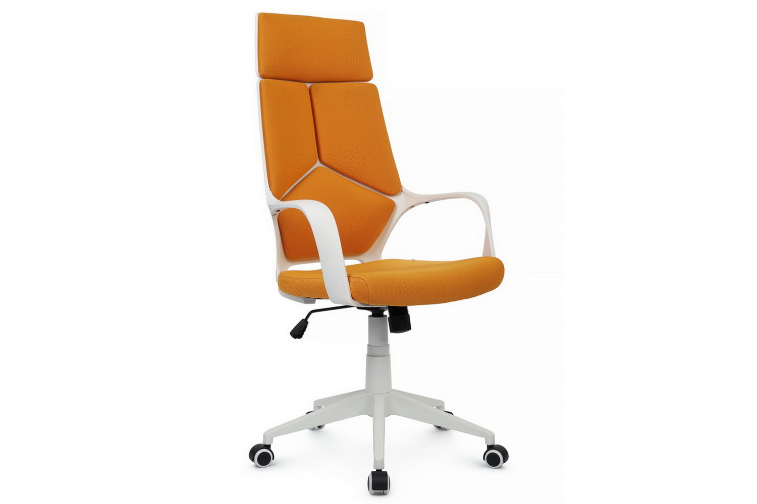 Кресло RV Chair IQ RV 8989 Белый пластик / Оранжевая ткань  стоимость
