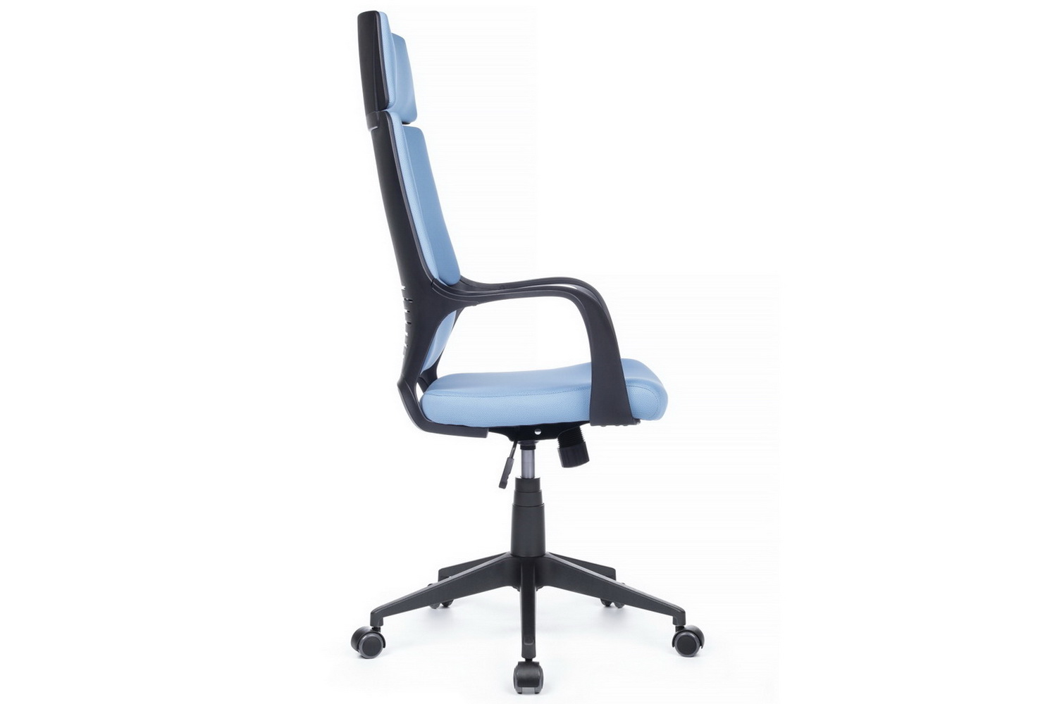 Кресло RV Chair IQ RV 8989 Чёрный пластик / Синяя ткань  стоимость