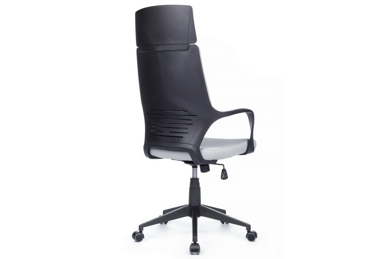 Кресло RV Chair IQ RV 8989 Чёрный пластик / Светло-серая ткань  стоимость