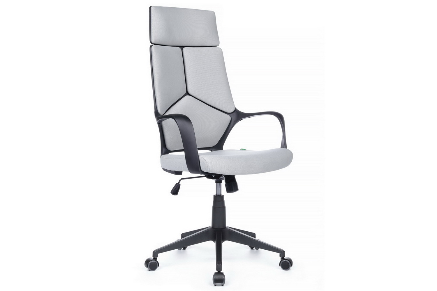 Кресло RV Chair IQ RV 8989 Чёрный пластик / Светло-серая ткань  стоимость