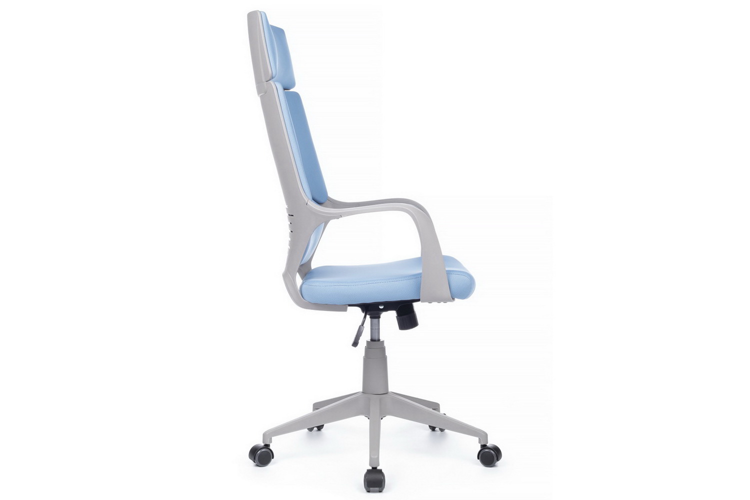 Кресло RV Chair IQ RV 8989 Серый пластик / Синяя ткань  стоимость