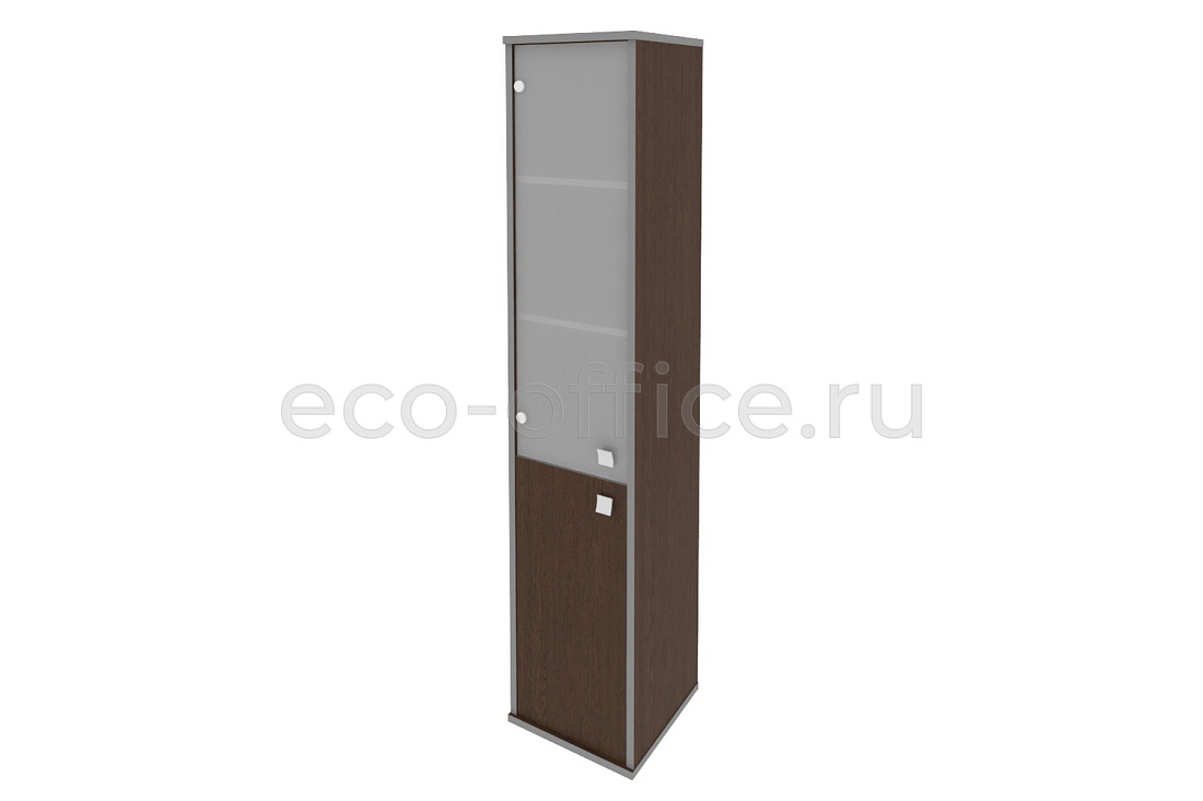 Шкаф высокий узкий левый STYLE Л.СУ-1.2 (L) Венге Цаво купить в Ростове на Дону