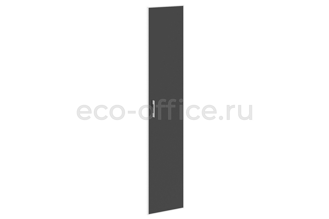 Дверь высокая стеклянная правая YALTA LT.S-1 R (R) black Чёрное стекло купить в Ростове на Дону