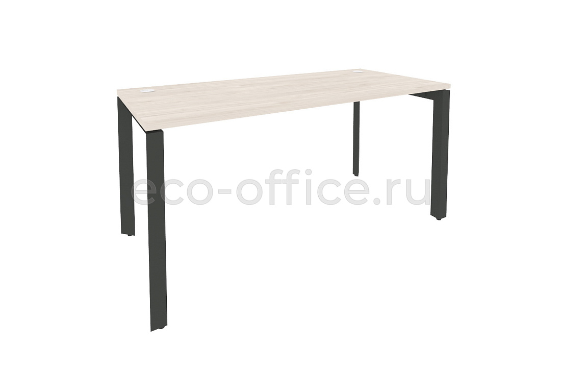 Стол рабочий на П-образном м/к ONIX O.MP-SP-4.7 Денвер Светлый / Антрацит металл купить в Ростове на Дону