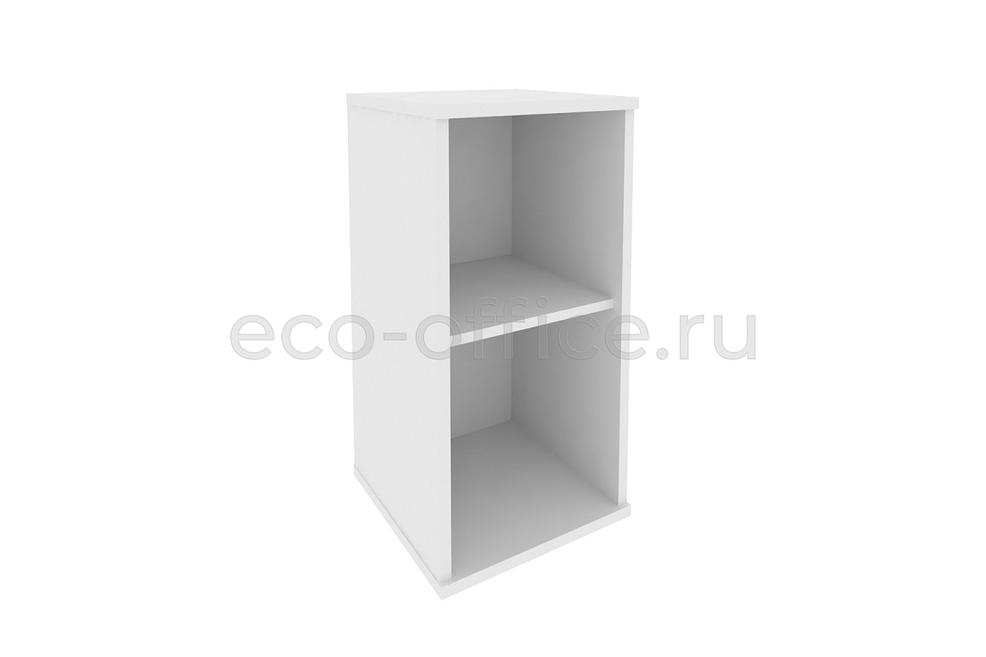 Стеллаж низкий узкий STYLE Л.СУ-3 Белый купить в Ростове на Дону