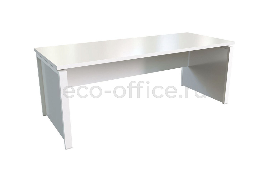 Стол руководителя STEEL EVO 17199 Белый купить в Ростове на Дону
