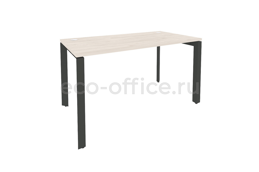 Стол рабочий на П-образном м/к ONIX O.MP-SP-3.7 Денвер Светлый / Антрацит металл купить в Ростове на Дону