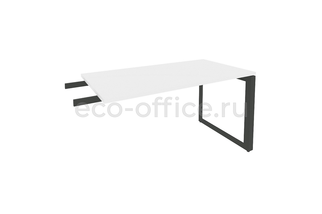 Брифинг-приставка на О-образном м/к ONIX O.MO-BR-13 Белый Бриллиант / Антрацит металл  купить в Ростове на Дону