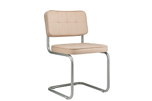 Комплект конференц-кресел ECO-CHAIR COLOMBO Comfort CLM-05 Бежевый велюр / Серый металл фото