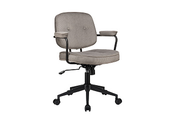 Кресло ECO-CHAIR CHESTER W-221T Серый велюр купить в Ростове на Дону