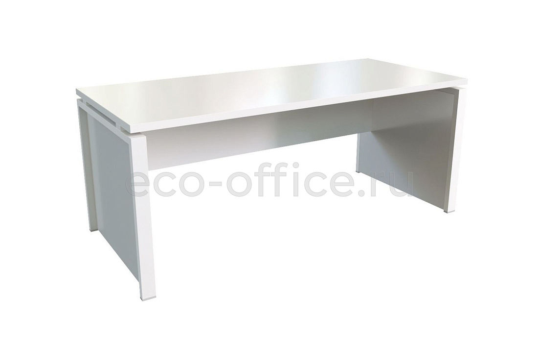 Стол руководителя STEEL EVO 17180 Белый купить в Ростове на Дону