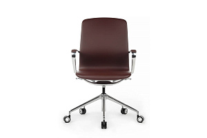 Кресло RV Design BOND FK007-B11-P Коричневая экокожа фото