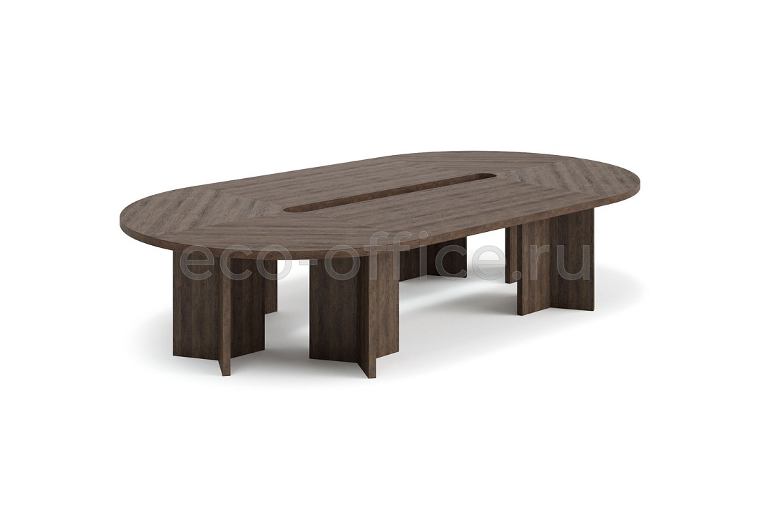 Стол переговоров LAVA Conference table 360x200 Табак купить в Ростове на Дону