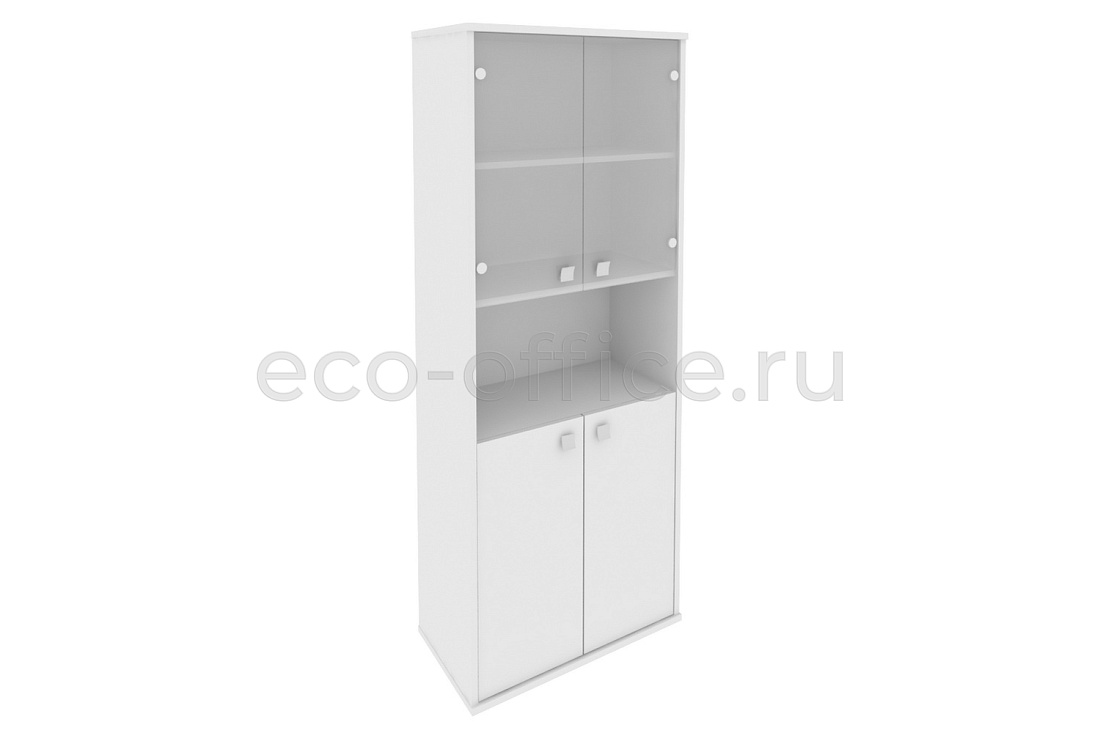 Шкаф высокий широкий STYLE Л.СТ-1.4 Белый купить в Ростове на Дону
