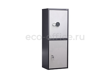 Шкаф бухгалтерский AIKO SL-125/2T EL Графит (RAL 7024) / Светло-серый (RAL 7038) купить в Ростове на Дону