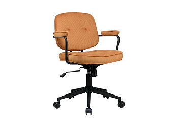 Кресло ECO-CHAIR CHESTER W-221T Горчичный велюр купить в Ростове на Дону