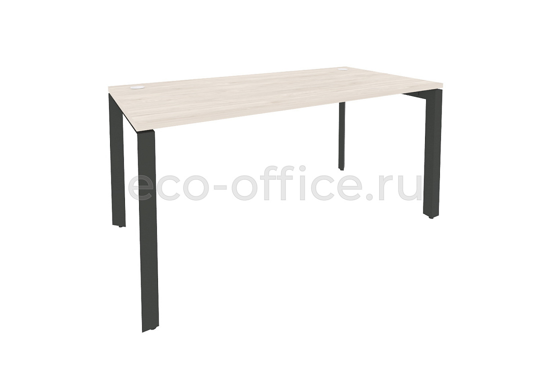 Стол рабочий на П-образном м/к ONIX O.MP-SP-4.8 Денвер Светлый / Антрацит металл купить в Ростове на Дону