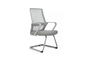 Конференц-кресло RV Chair POINT 8325G Светло-серая ткань фото