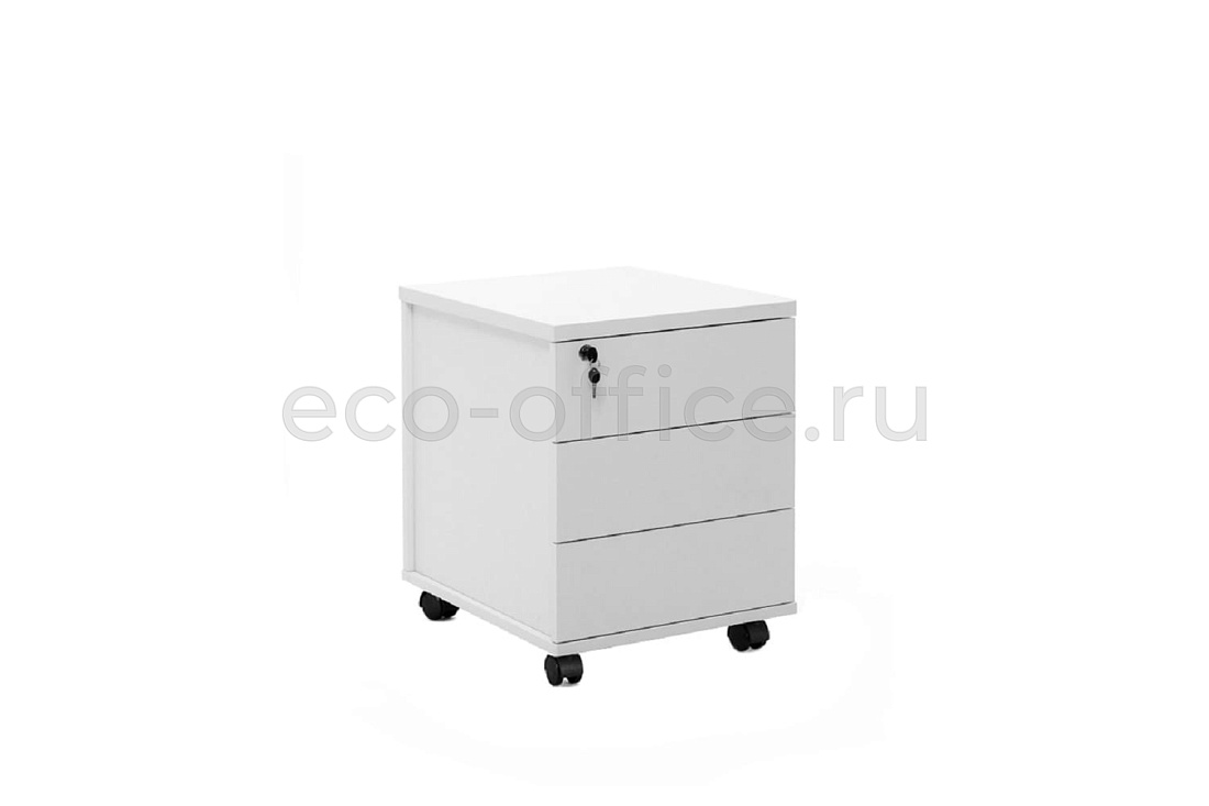 Тумба подкатная Basic TOUR 80T014 W3W3 Белый купить в Ростове на Дону