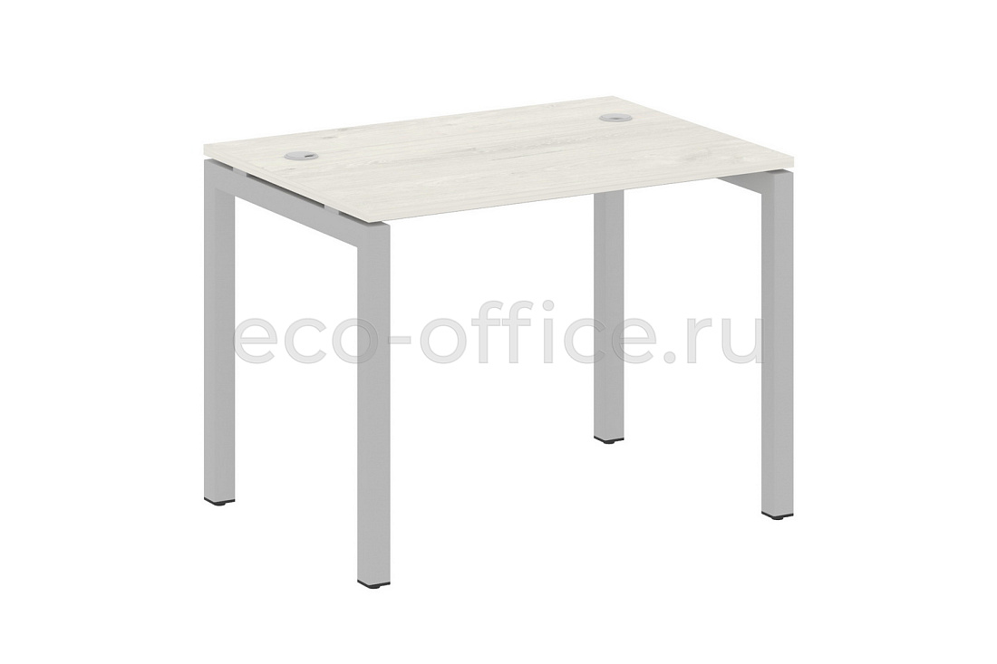 Стол письменный METAL SYSTEM QUATTRO 5x5 50БП.СП-1 Дуб Наварра / Серый металл купить в Ростове на Дону