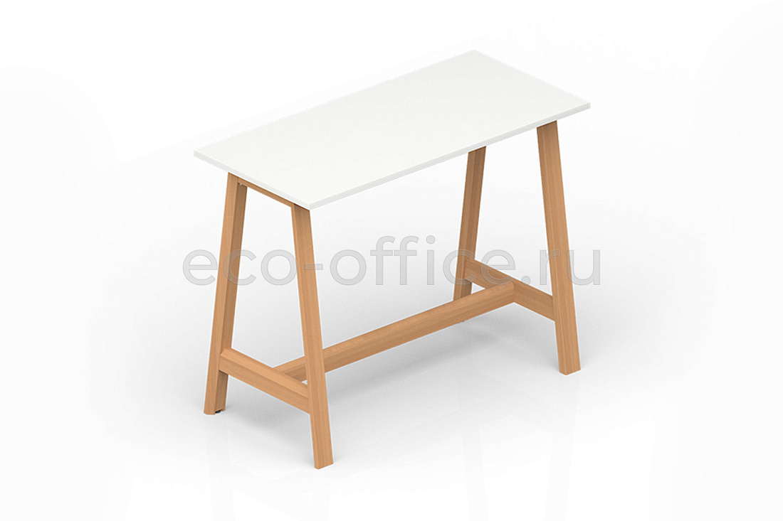 Высокий стол для переговоров ARTWOOD High AWMH157 Белый купить в Ростове на Дону