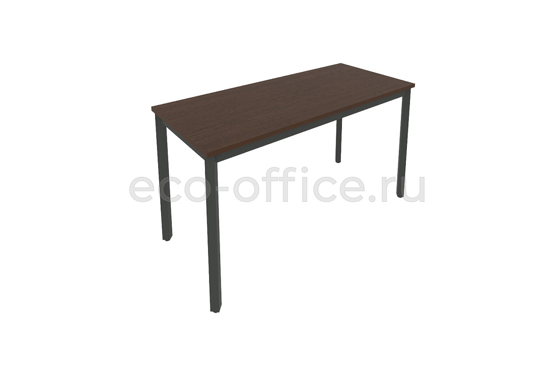 Стол письменный на металлокаркасе SLIM SYSTEM С.СП-5.1 Венге Цаво / Антрацит металл купить в Ростове на Дону