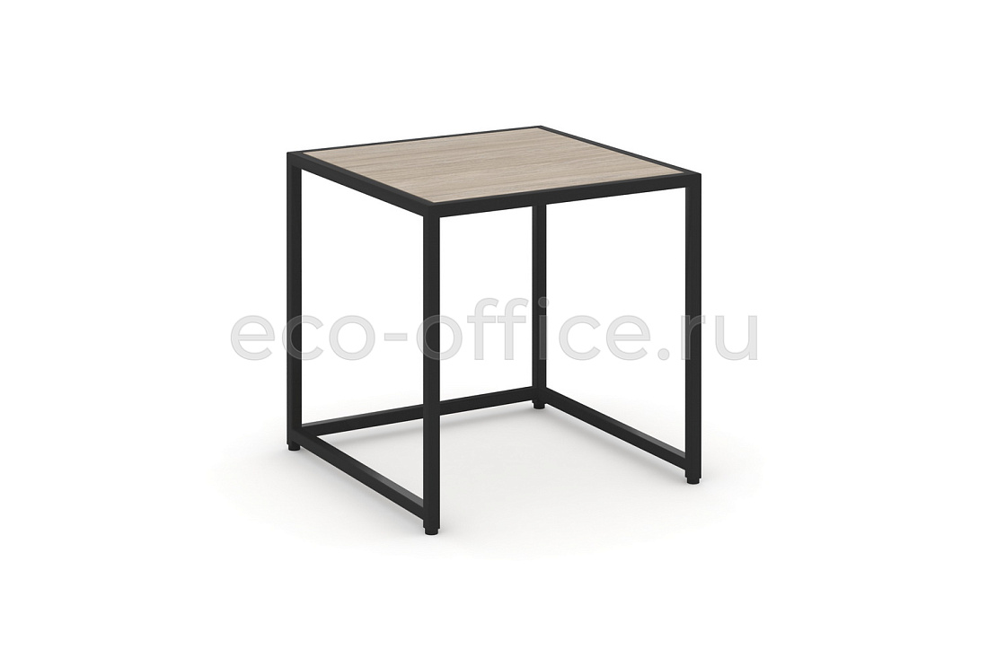 Стол журнальный LOFT VR.L-SJK-50 Дуб Аттик / Чёрный металл купить в Ростове на Дону