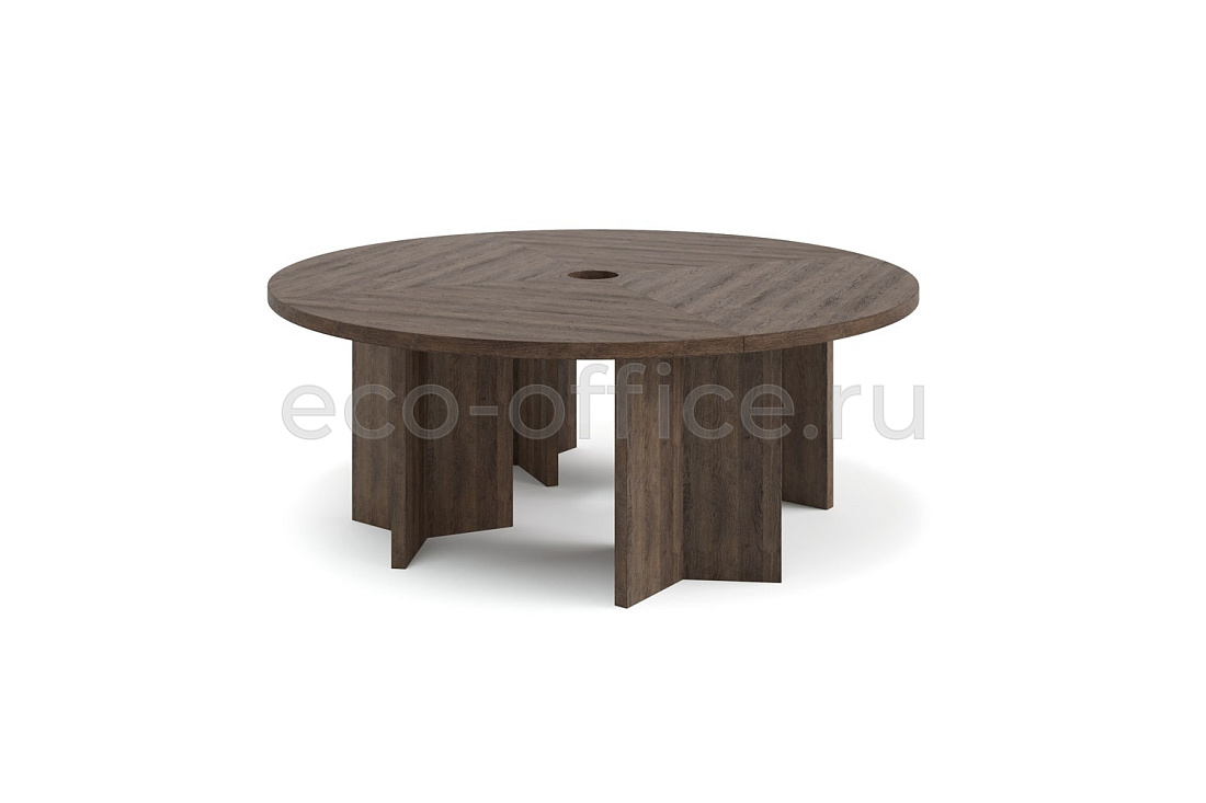 Стол переговоров LAVA Conference table D.200 Табак купить в Ростове на Дону