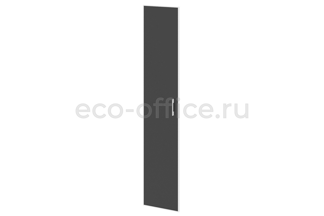 Дверь высокая стеклянная левая YALTA LT.S-1 R (L) black Чёрное стекло купить в Ростове на Дону