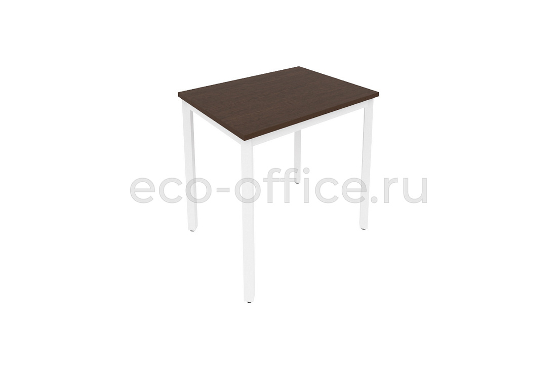 Стол письменный на металлокаркасе SLIM SYSTEM С.СП-2.1 Венге Цаво / Белый металл купить в Ростове на Дону