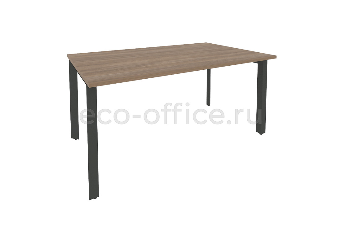 Стол переговорный (1 столешница) ONIX O.MP-PRG-1.4 Дуб Аризона / Антрацит металл  купить в Ростове на Дону