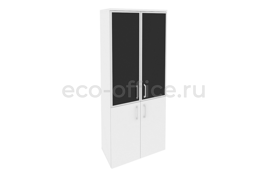 Шкаф высокий широкий ONIX O.ST-1.2 R black Белый Бриллиант купить в Ростове на Дону